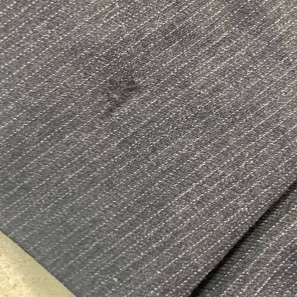 Daniel Cremieux Dillards Blazer Mens 44R Wool Blue Strip‎ Single Breasted - Picture 2 of 11